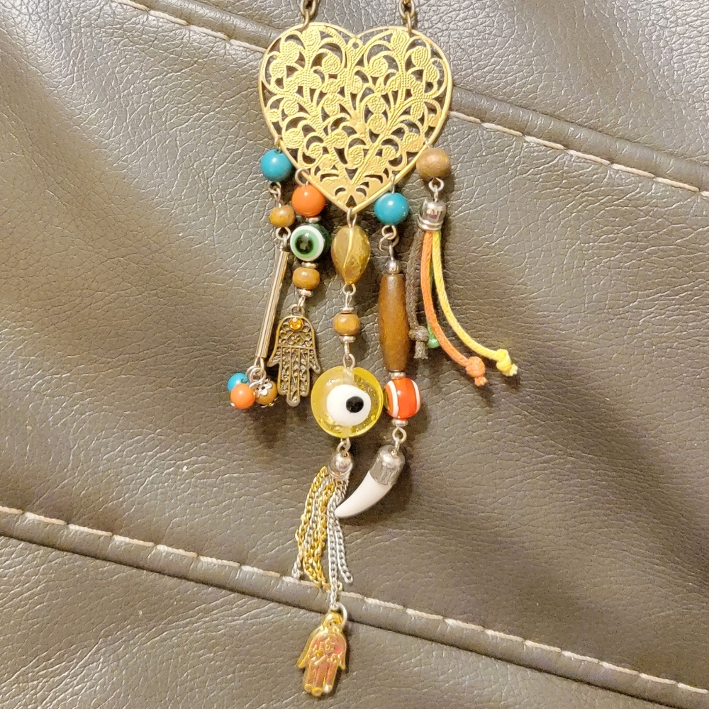 Fun and unique heart necklace